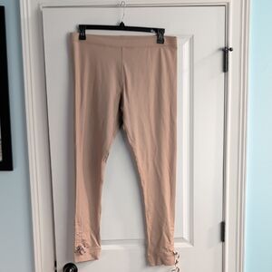 Boston Proper Beige Straight Leg Pants